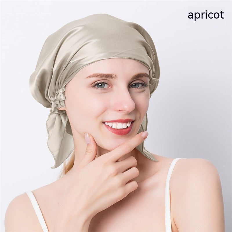 Women's Triangle Mulberry Silk Nightcap - Silk Bonnet for Women - MAGM Enterprises LLC