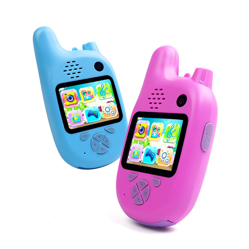 Walkie-Talkie Toys Mini HD Cartoon Cameras