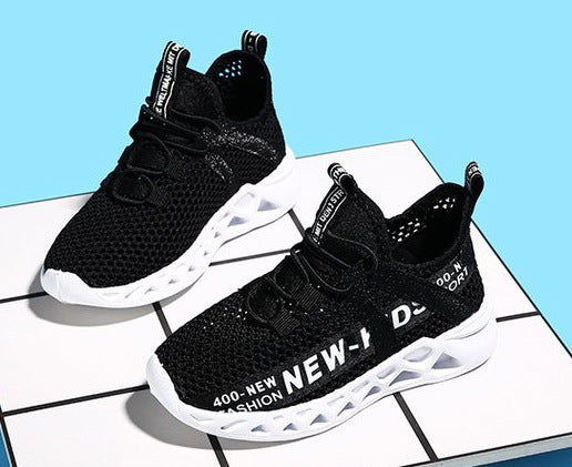 New Mesh Kids Sneakers Lightweight Children Shoes Casual Breathable Boys Shoes Non-slip Girls Sneakers - MAGM Enterprises LLC