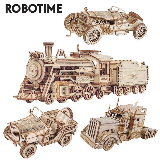 Robotime ROKR Automotive Assembly Model 3D Wooden Puzzle Toy