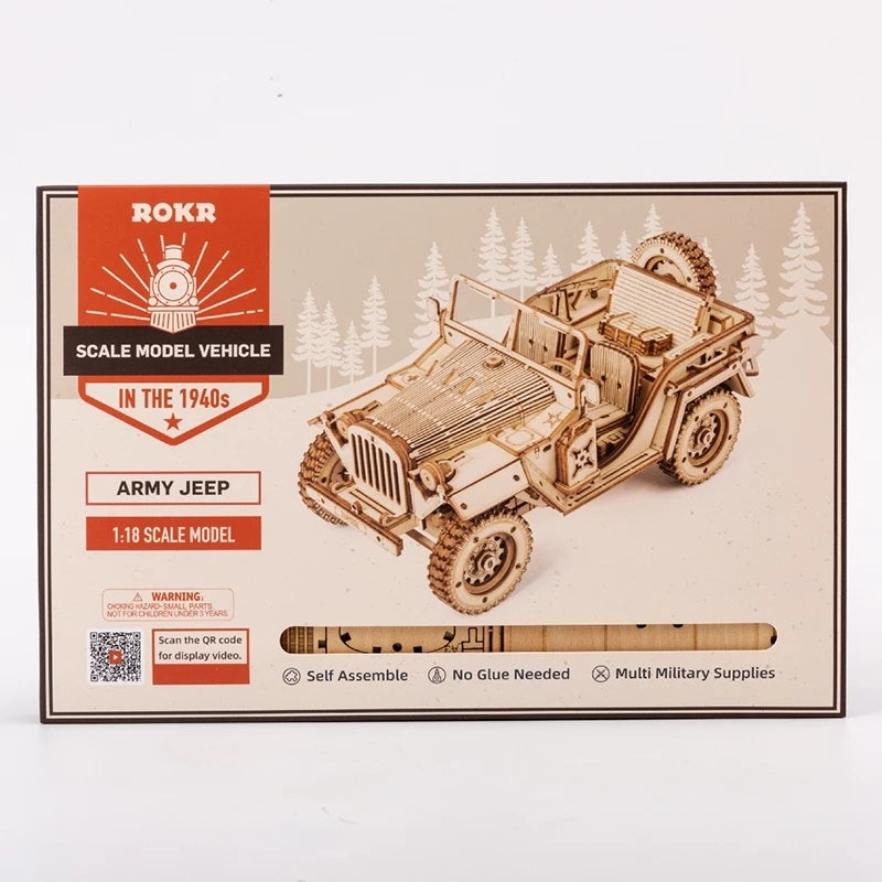 Build & Play: Wooden 3D Car Puzzle for All Ages