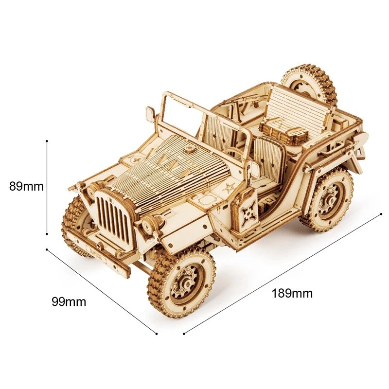 Build & Play: Wooden 3D Car Puzzle for All Ages