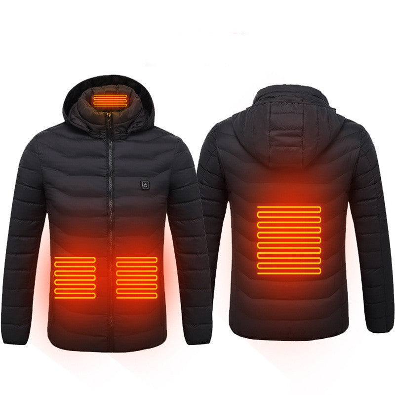 New Heated USB Electric Jacket Cotton Coat Thermal Heater - MAG MAX MART