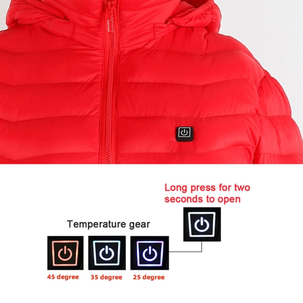 New Heated USB Electric Jacket Cotton Coat Thermal Heater - MAG MAX MART