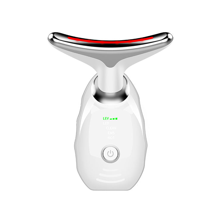 ASEXETIC Neck Face Beauty Device, Skin Care Facial Massager, 3 In 1 Portable Face Massager For Skin Care, Face Sculpting Tool, Vibration, Thermal, Microcurrent - MAGM Enterprises LLC