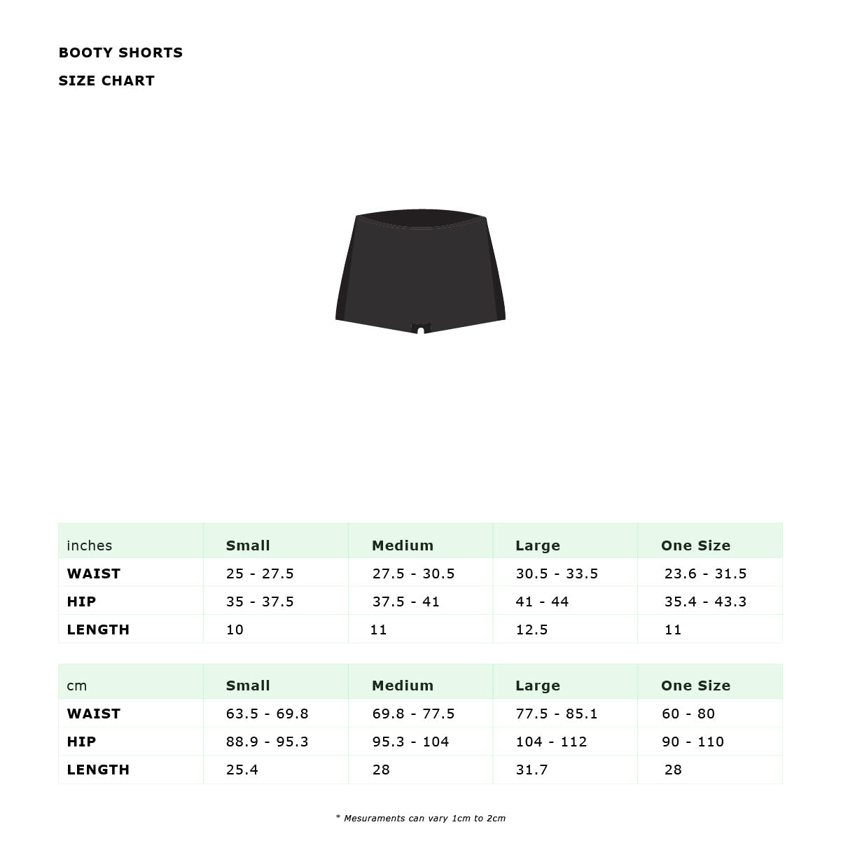 Abstract Booty Shorts - MAGM Enterprises LLC