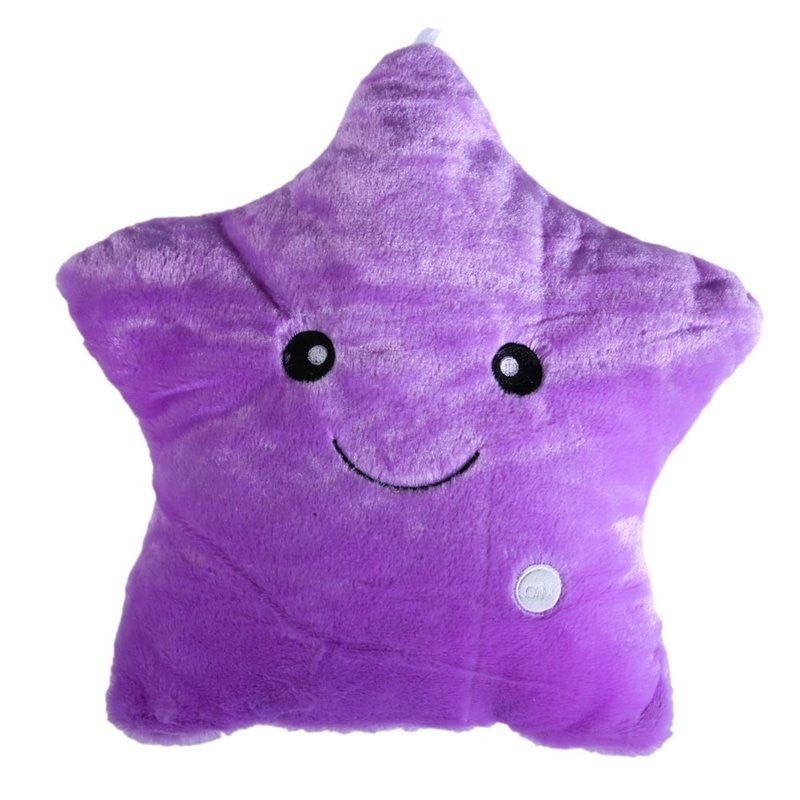 34CM Twinkle Twinkle Little Stars Glow-in-the-Dark Pillow