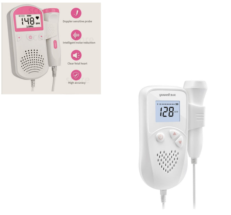 Fetal Heart Rate Monitor Home Pregnancy Baby Fetal Sound Heart Rate Detector - MAGM Enterprises LLC