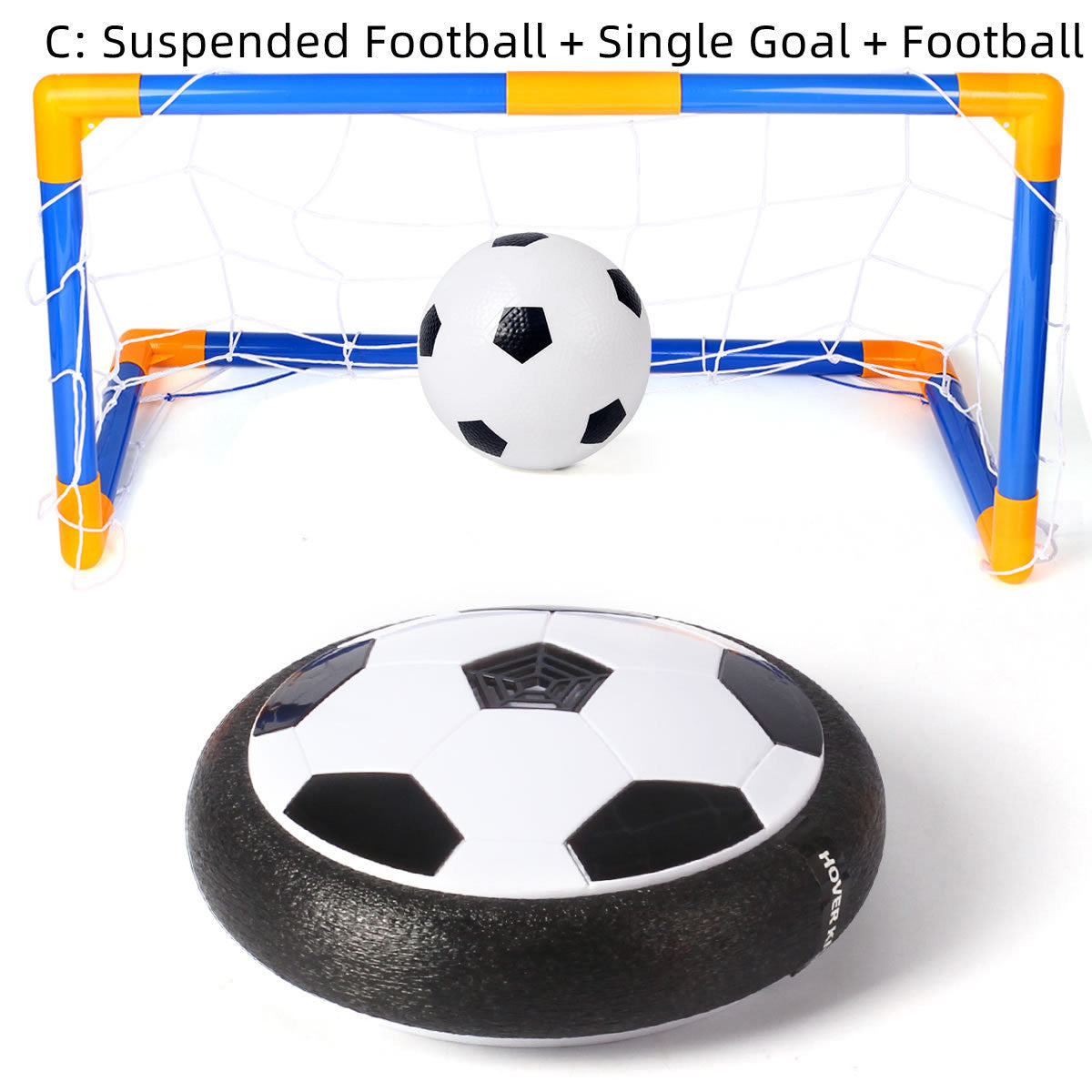 Air-Powered LED Soccer Ball for Kids and Families