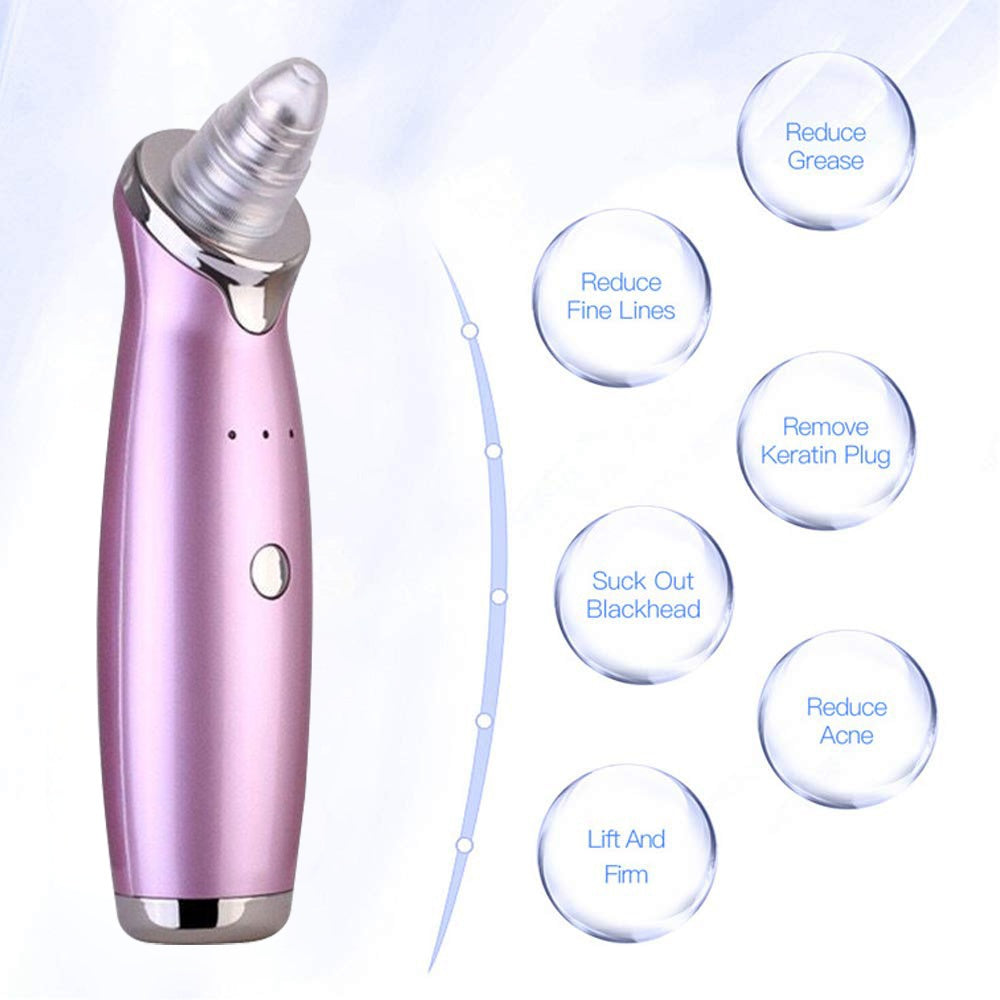 Electric Blackhead Remover Pore Vacuum Suction Diamond Dermabrasion Face Cleaner - MAG MAX MART