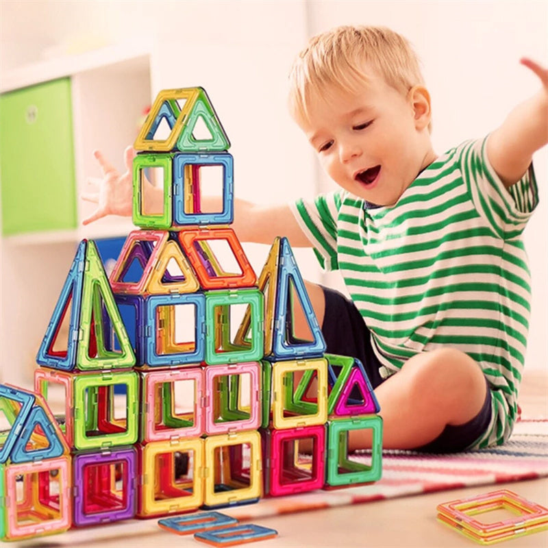 Magnetic Building Blocks DIY Magnets Toys For Kids Designer Construction Gift Sets