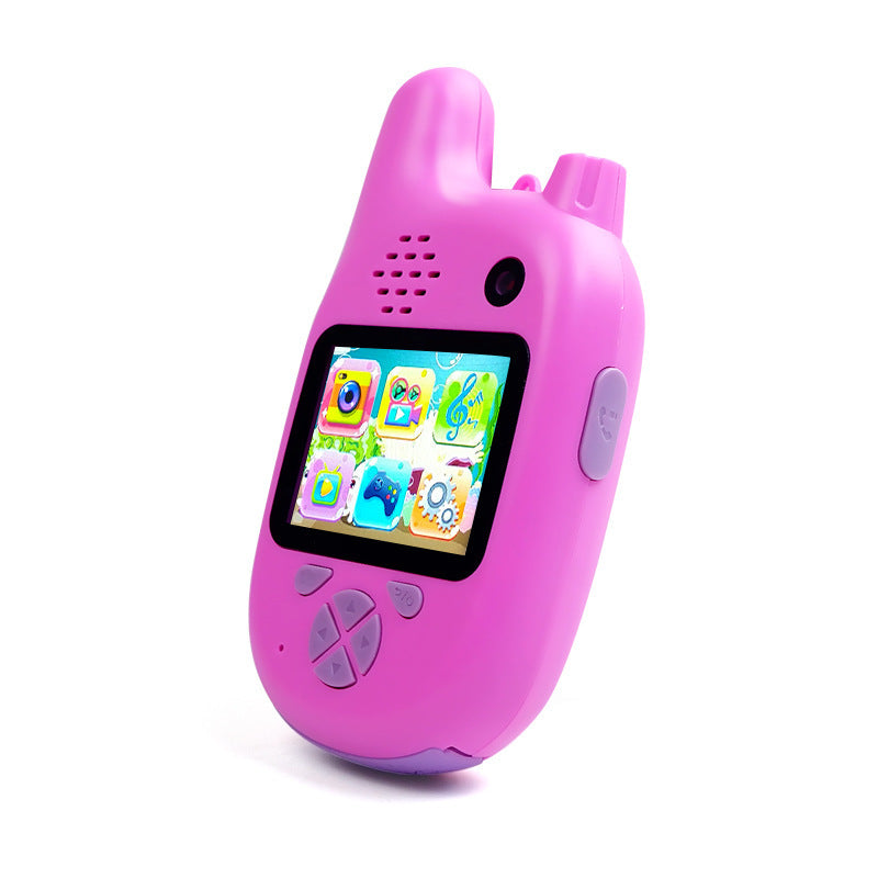 Walkie-Talkie Toys Mini HD Cartoon Cameras