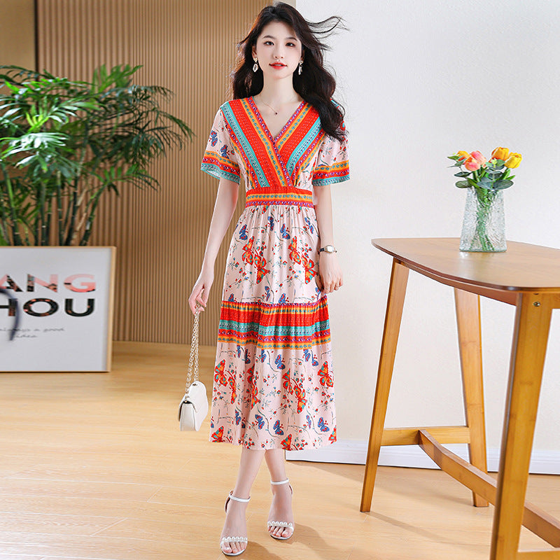 Summer Young Noil Poplin Dress - MAG MAX MART