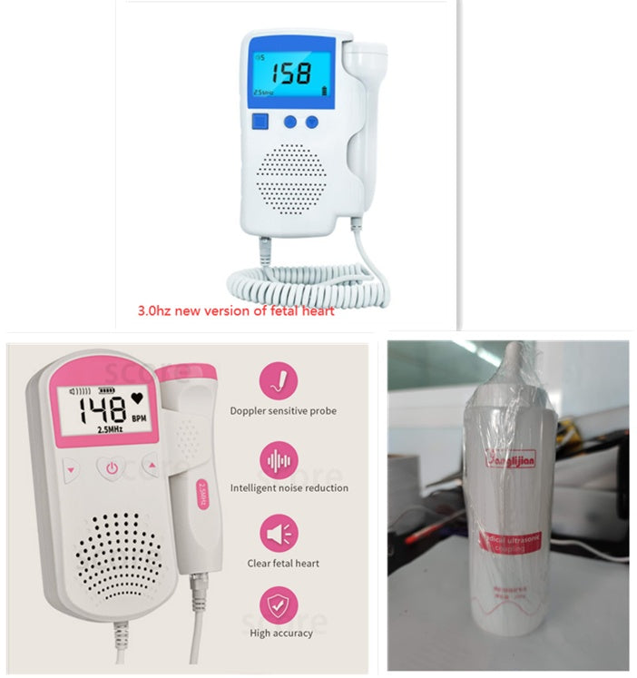 Fetal Heart Rate Monitor Home Pregnancy Baby Fetal Sound Heart Rate Detector - MAGM Enterprises LLC