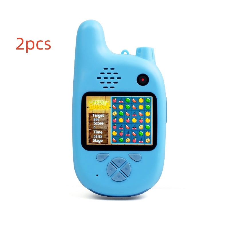 Walkie-Talkie Toys Mini HD Cartoon Cameras