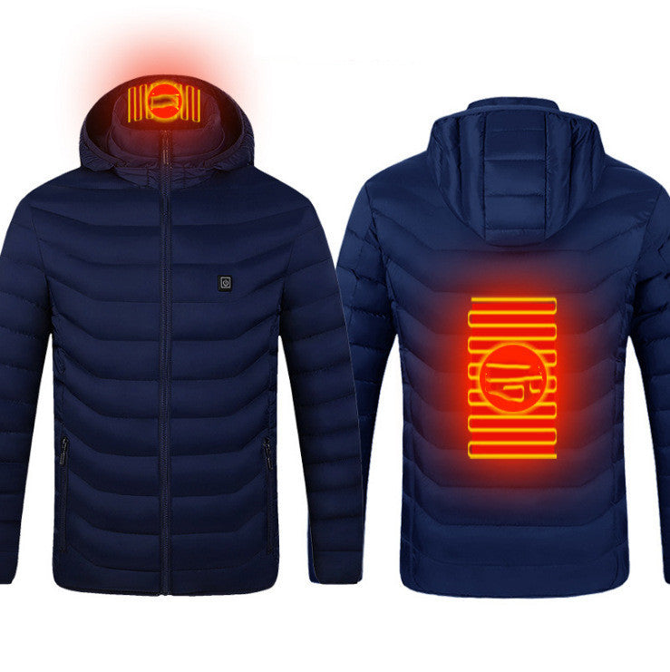 New Heated USB Electric Jacket Cotton Coat Thermal Heater - MAG MAX MART