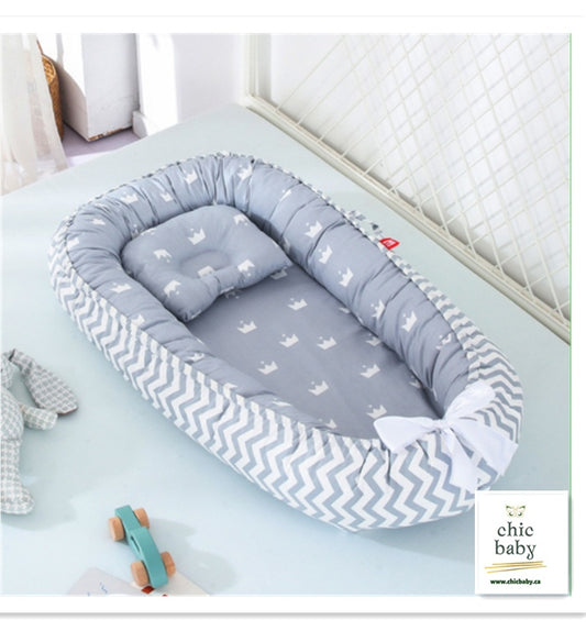 Baby Removable And Washable Bed Crib Portable Baby Bed - MAGM Enterprises LLC