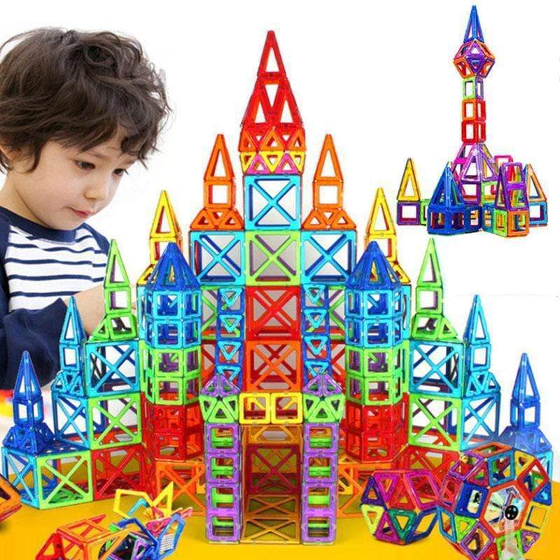 Magnetic Building Blocks DIY Magnets Toys For Kids Designer Construction Gift Sets