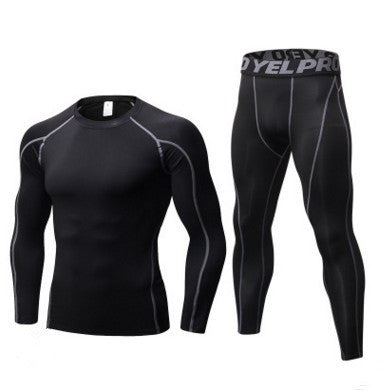 Men's Fitness Running Compression Training Suit Fitness Sportswear - MAGM Enterprises LLC