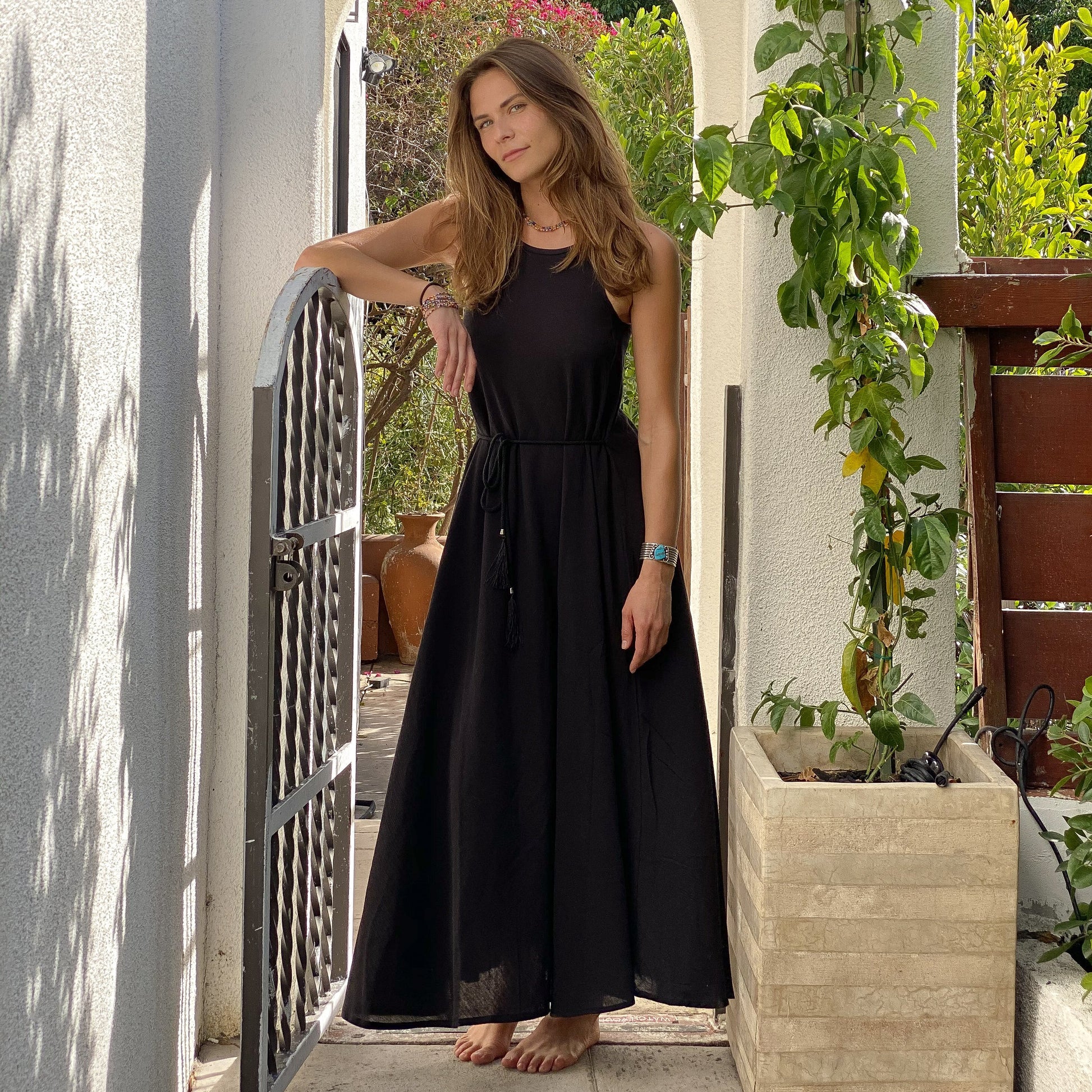 CALLIE MAXI DRESS - BLACK - MAGM Enterprises LLC