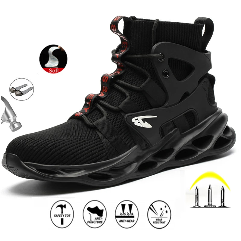 Breathable Men's Safety Shoes Waterproof SRA - MAGM Enterprises LLC