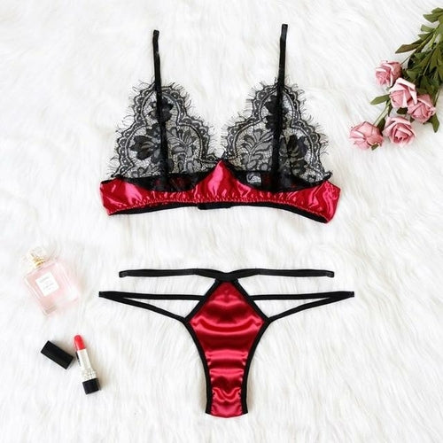 EP Large Size Women Hot Erotic Sexy Lingerie Lace Bra Crotch Porno - MAGM Enterprises LLC