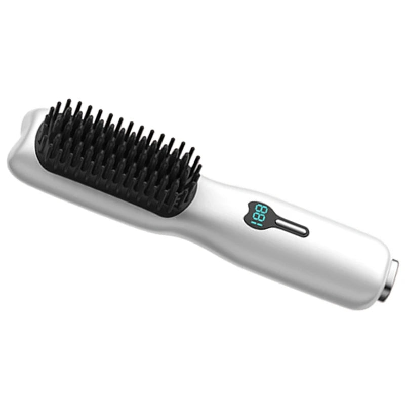 Cordless Hair Straightener Brush Hair Straightener Comb Mini Portable - MAGM Enterprises LLC