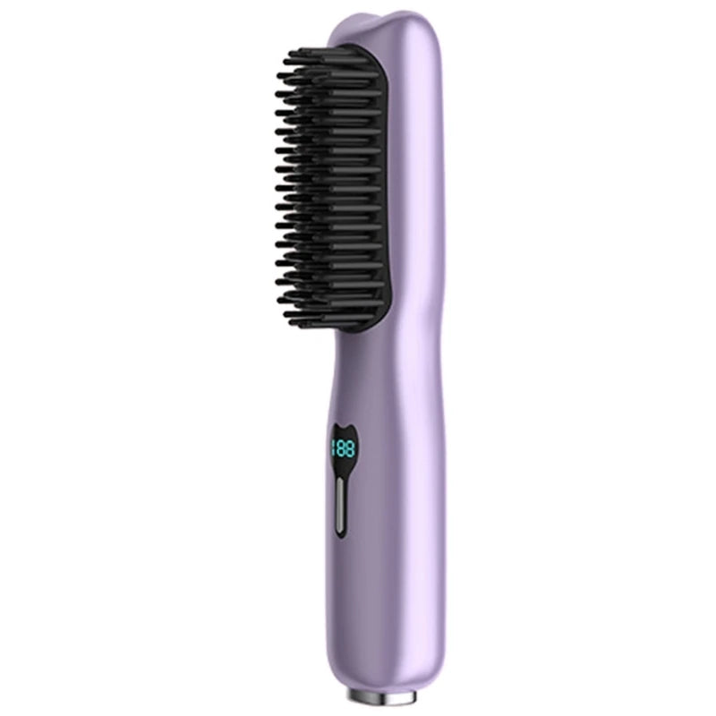 Cordless Hair Straightener Brush Hair Straightener Comb Mini Portable - MAGM Enterprises LLC