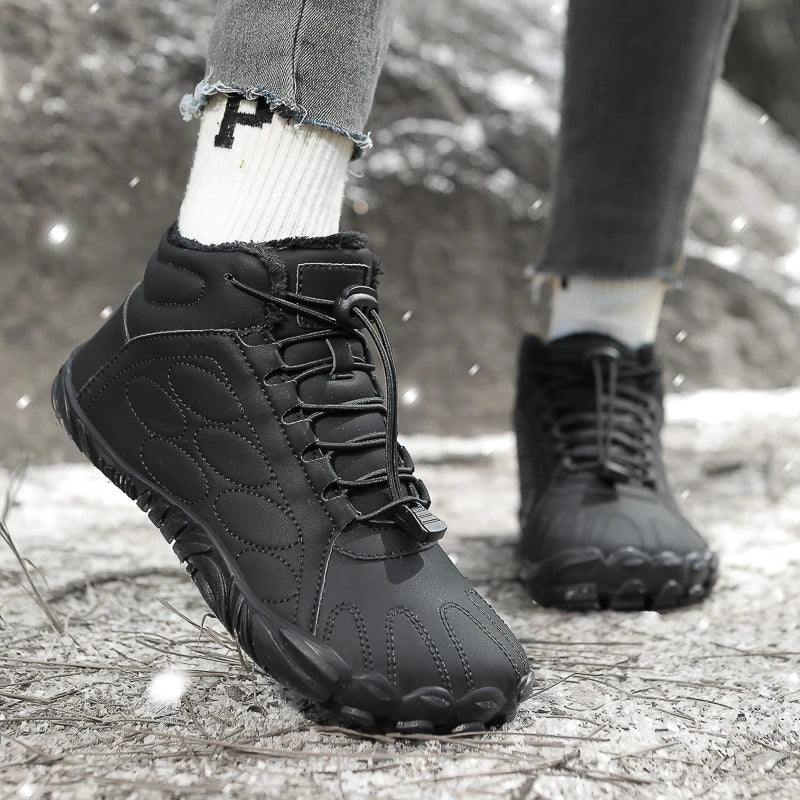 Fashion Winter Booties Men Snow BareFoot Casual Shoes Outdoor Work - MAGM Enterprises LLC