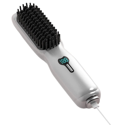 Cordless Hair Straightener Brush Hair Straightener Comb Mini Portable - MAGM Enterprises LLC