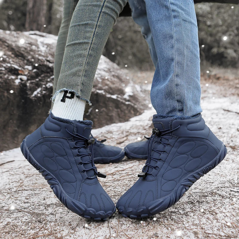 Fashion Winter Booties Men Snow BareFoot Casual Shoes Outdoor Work - MAGM Enterprises LLC