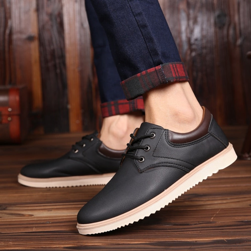 Mens Casual Flat Oxford Sneakers - MAGM Enterprises LLC