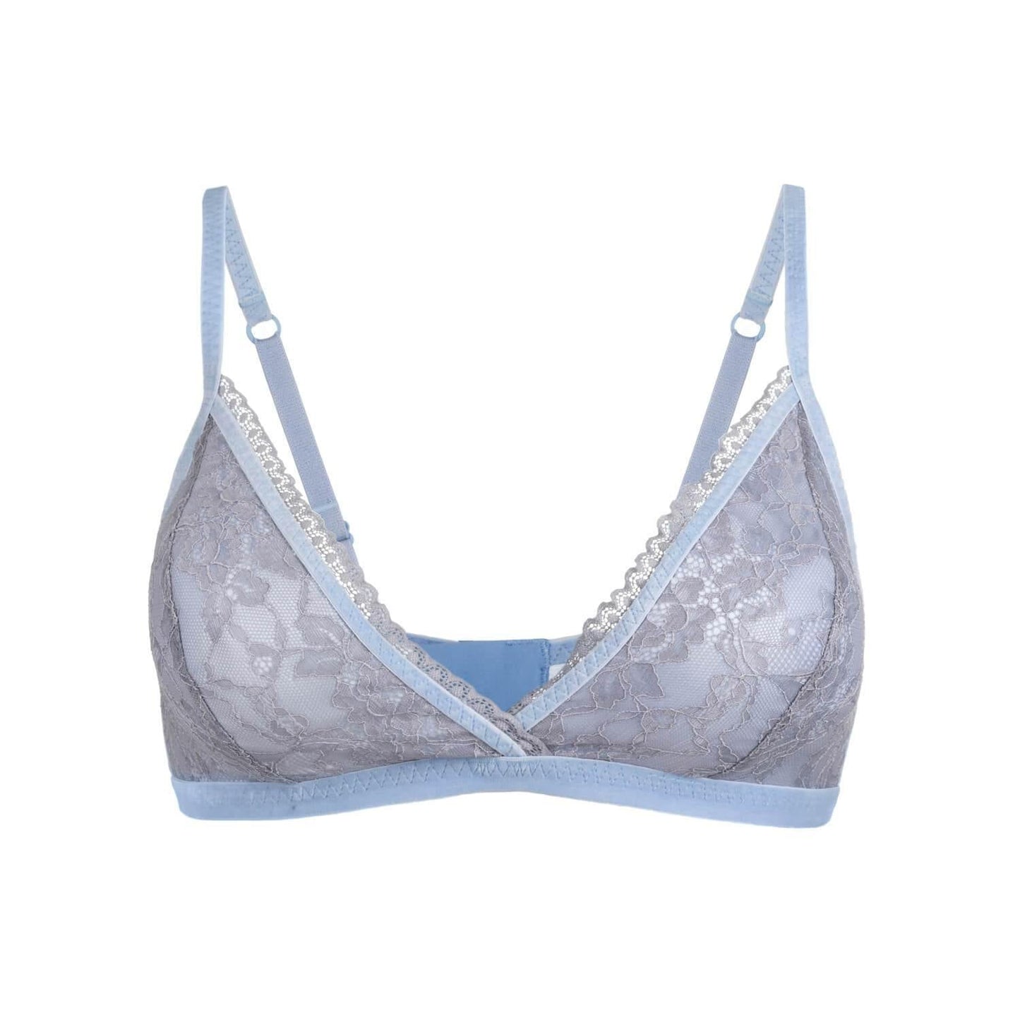 Serenity - Lace Organic Cotton & Silk Bralette - MAGM Enterprises LLC