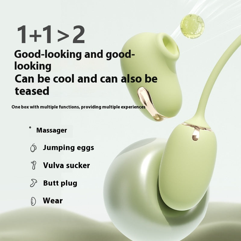 Green Moonlight Jumping Egg Vibrating Adult Toy For Women - MAG MAX MART