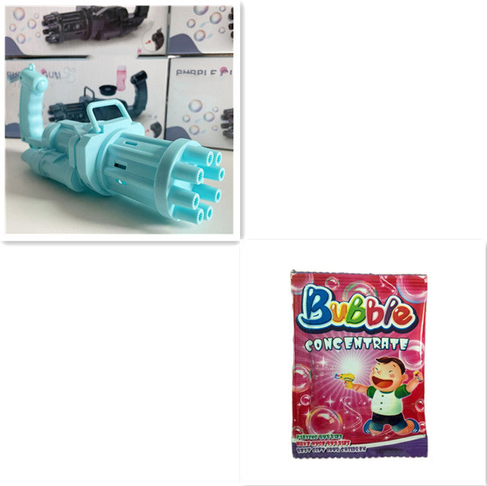 Kids Bath Toys Bubble Plastic Machine Gun