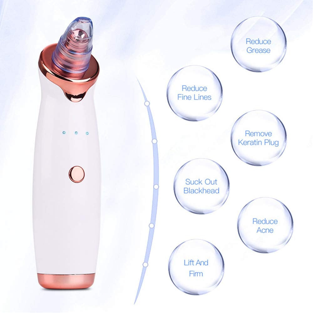 Electric Blackhead Remover Pore Vacuum Suction Diamond Dermabrasion Face Cleaner - MAG MAX MART