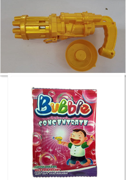 Kids Bath Toys Bubble Plastic Machine Gun