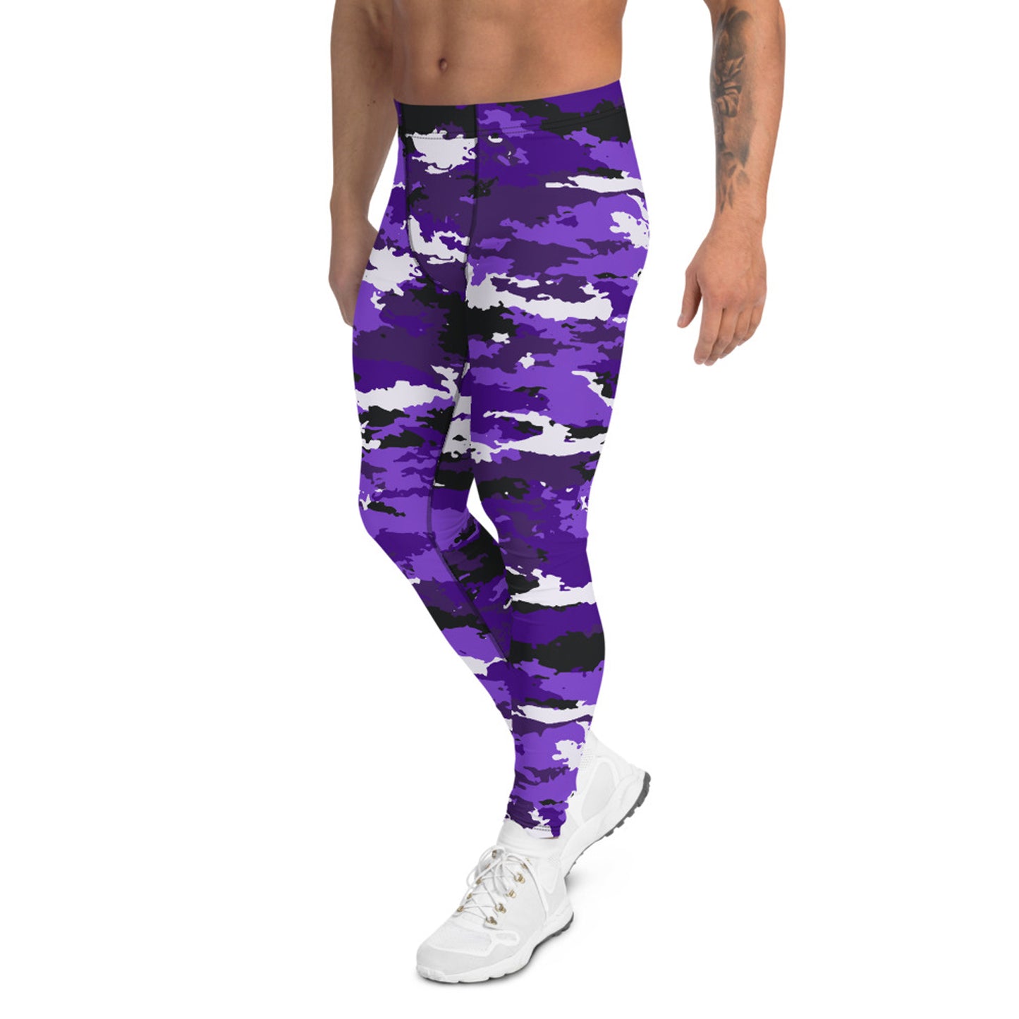 Purple Camo Leggings for Men - MAGM Enterprises LLC