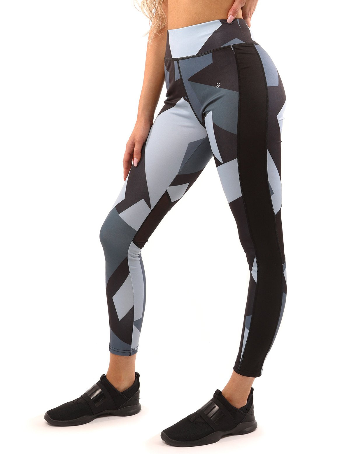 Bondi Set - Leggings & Sports Bra - Black/Grey - For Women - Mag Max Mart