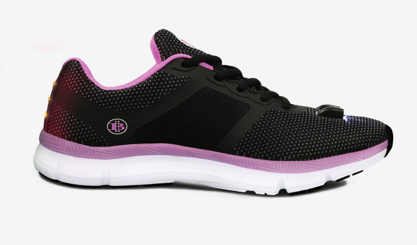 Women's Night Runner Shoes With Built-in Safety Lights - Mag Max Mart