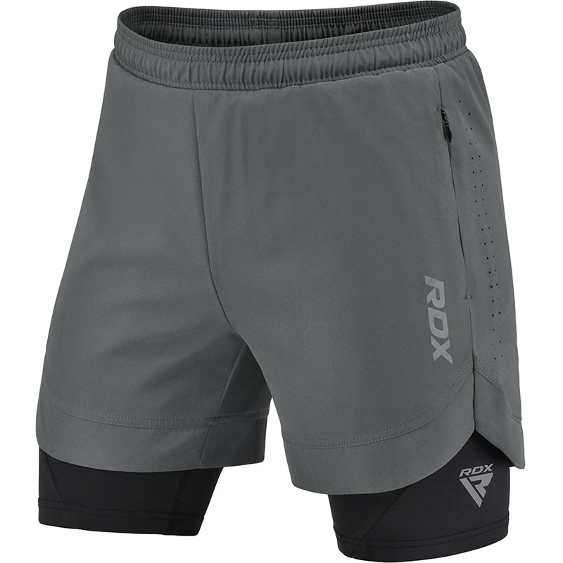 T16 2-in-1 Compression MMA Shorts - Mag Max Mart