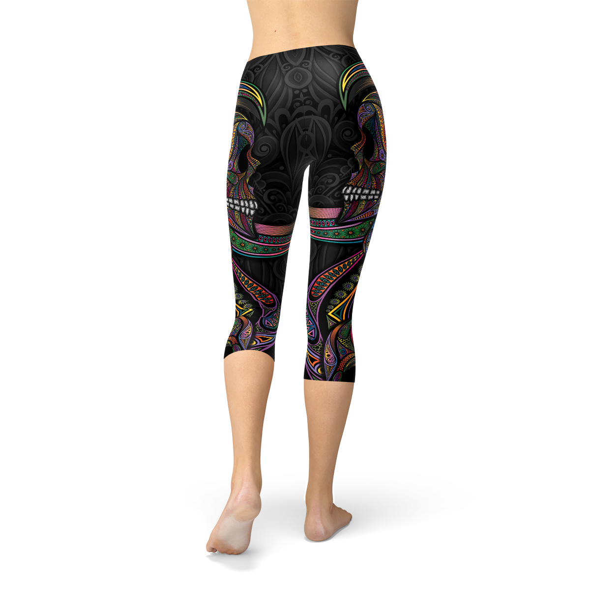 Womens Capri Leggings multi color - MAG MAX MART