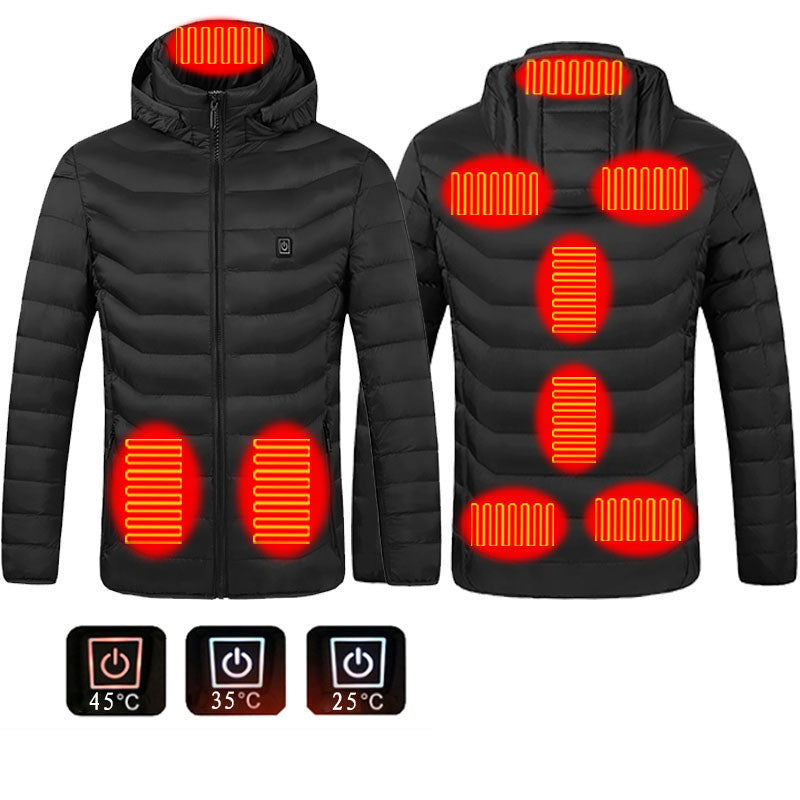 New Heated USB Electric Jacket Cotton Coat Thermal Heater - MAG MAX MART