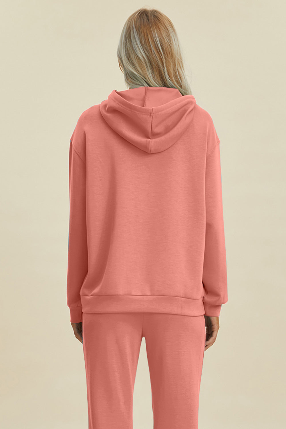 Cozy Comfort: Basic Bae Full Size Air Scuba Drawstring Hoodie with Kangaroo Pocket