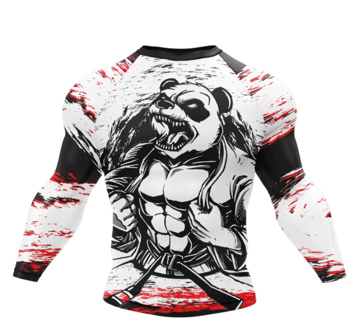 XM Shredded Panda - Longsleeve And Shortsleeve - XMARTIAL - Mag Max Mart